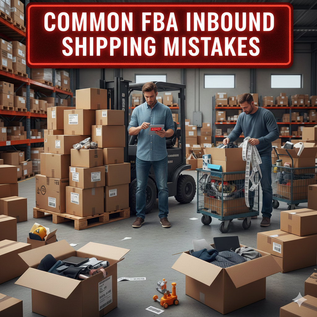 Common Amazon FBA Inbound Shipping Mistakes