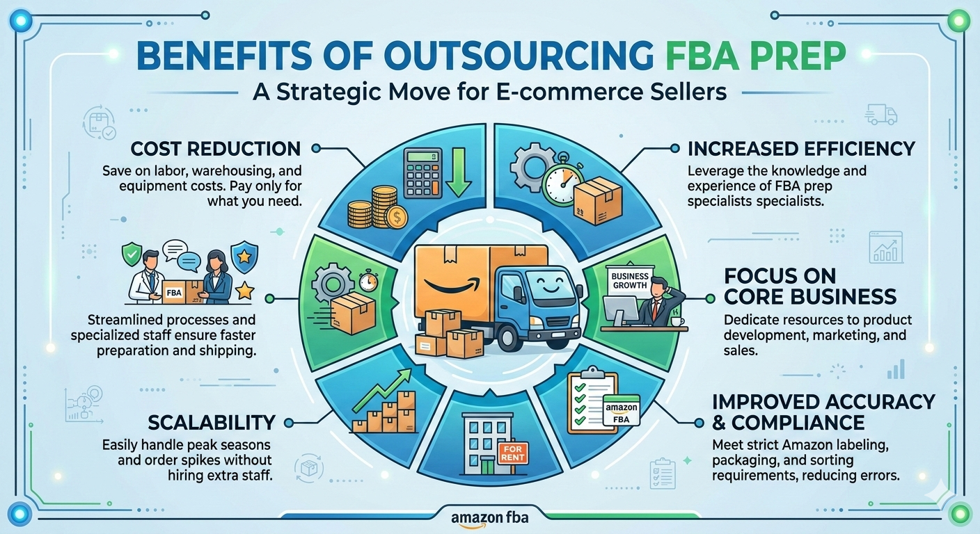 benefits of outsourcing FBA prep