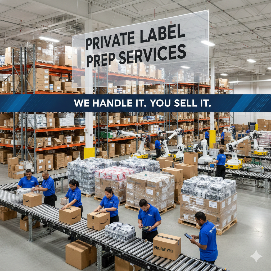 FBA prep services for private label sellers