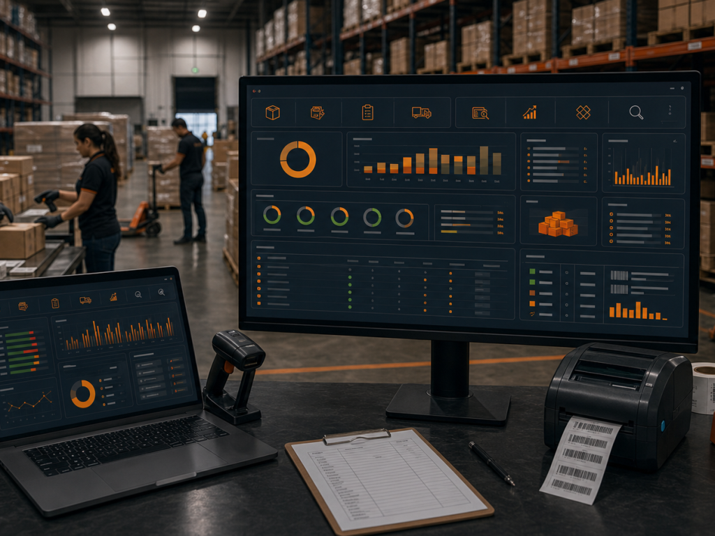 Inventory visibility and Amazon shipment workflow dashboard
